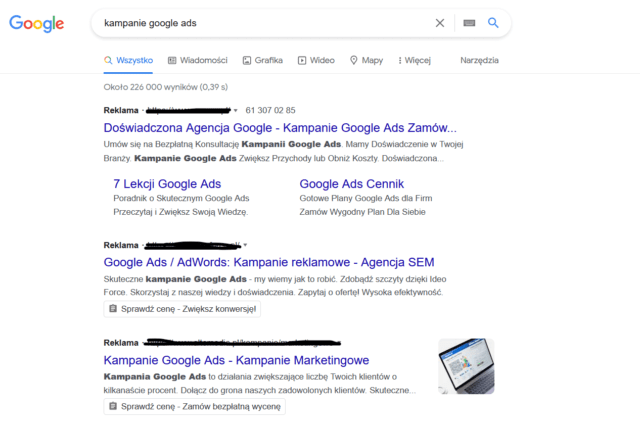 google ads przewodnik po rodzajach kampanii - Nakatomi Agencja Marketingowa Warszawa Blog 1