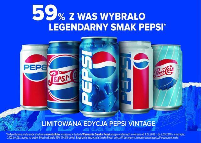 limitowana edycja - reklama Pepsi