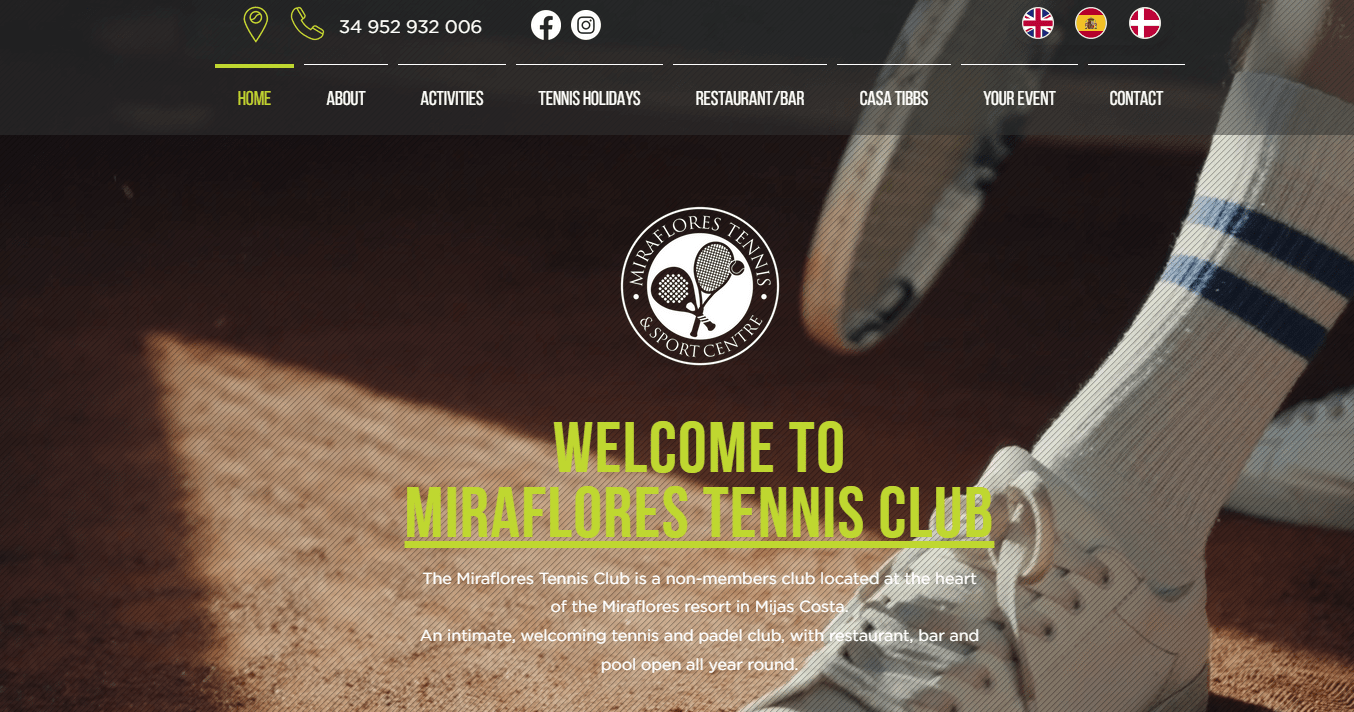 Stwórz stronę internetową dla swojego klubu tenisowego