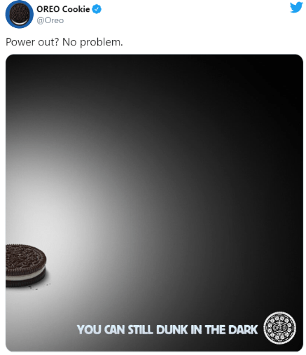 Oreo's Dunk in the Dark Campaign 