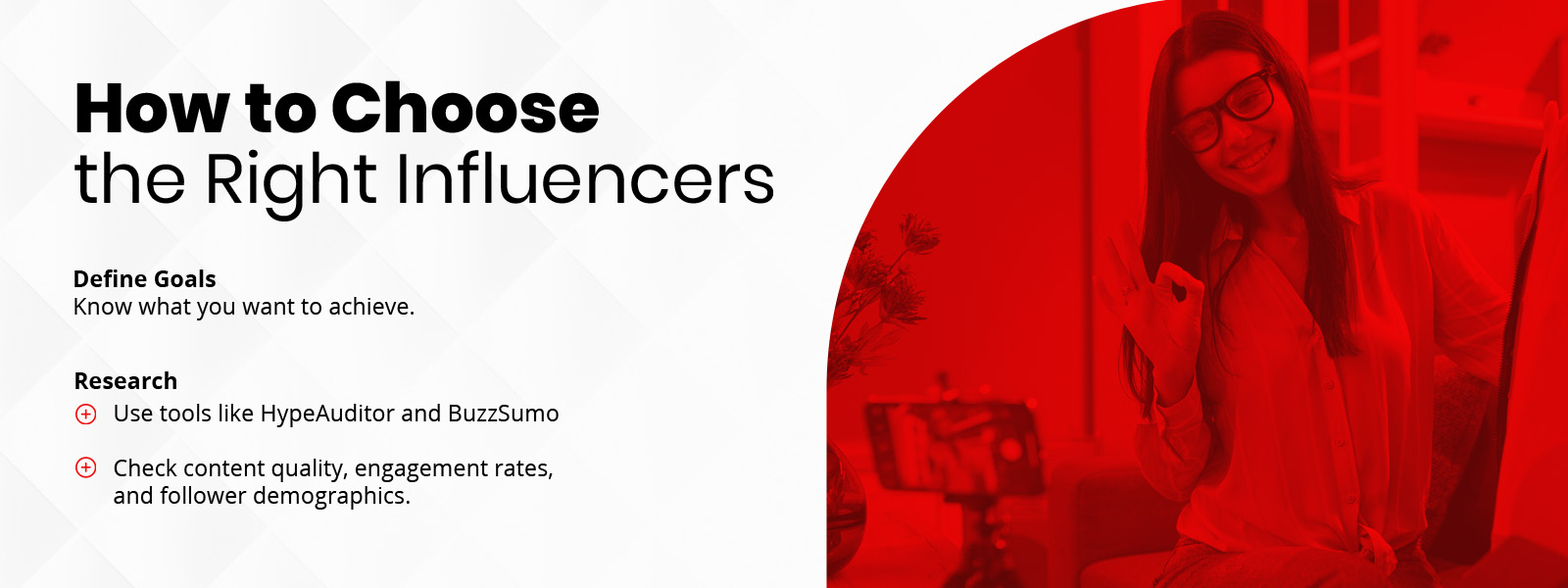 How to Choose the Right Influencers - Nakatomi Marketing Agency