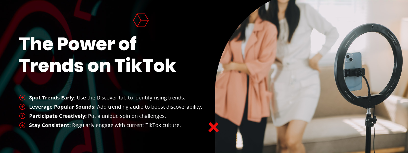 TikTok Algorithm Guide 2024 - Everything We Know About How Videos Are Ranked - The Role of Trends and Challenges - Nakatomi Marketing Agency